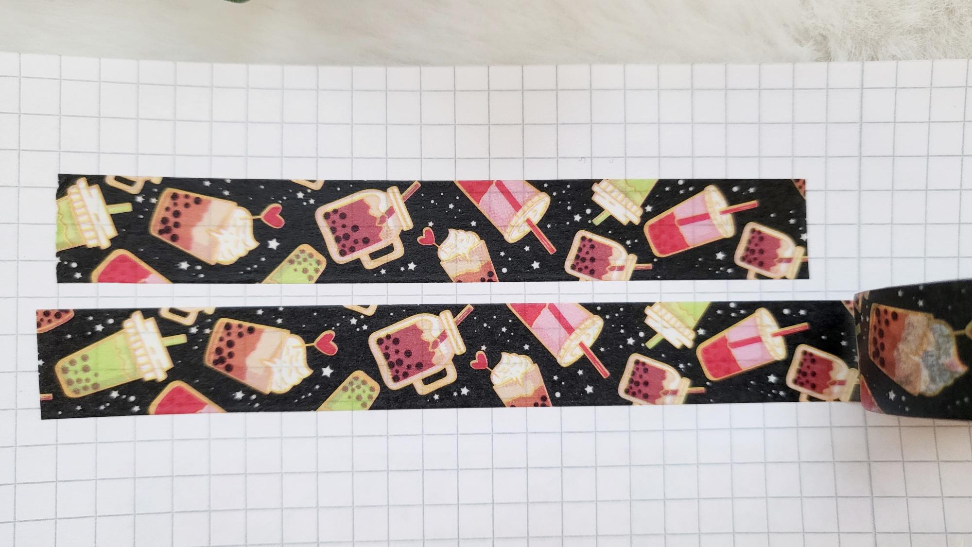 Washi Tape Bubble Tea